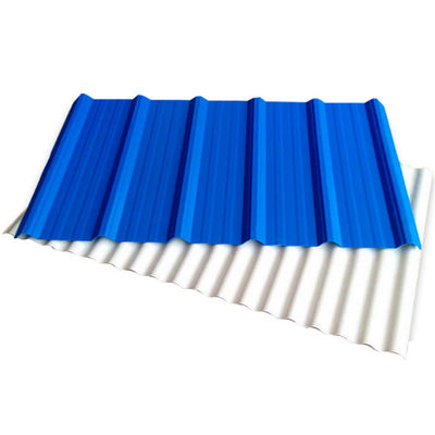 1mm Corrugated Aluminum Roofing Sheet Plate Wave Tiles Color Coated 1150mm